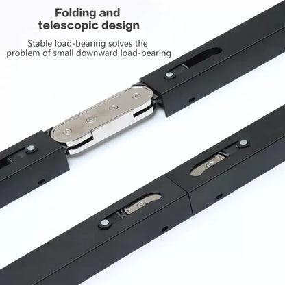 Flip-Down Folding Table Telescopic Multifunctional Dining Table Desk Cabinet Bar Cabinet Furniture Hardware Guide Rail