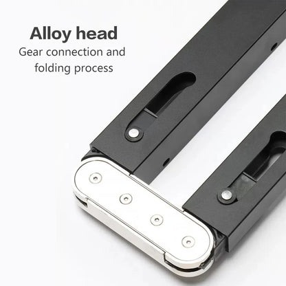 Flip-Down Folding Table Telescopic Multifunctional Dining Table Desk Cabinet Bar Cabinet Furniture Hardware Guide Rail